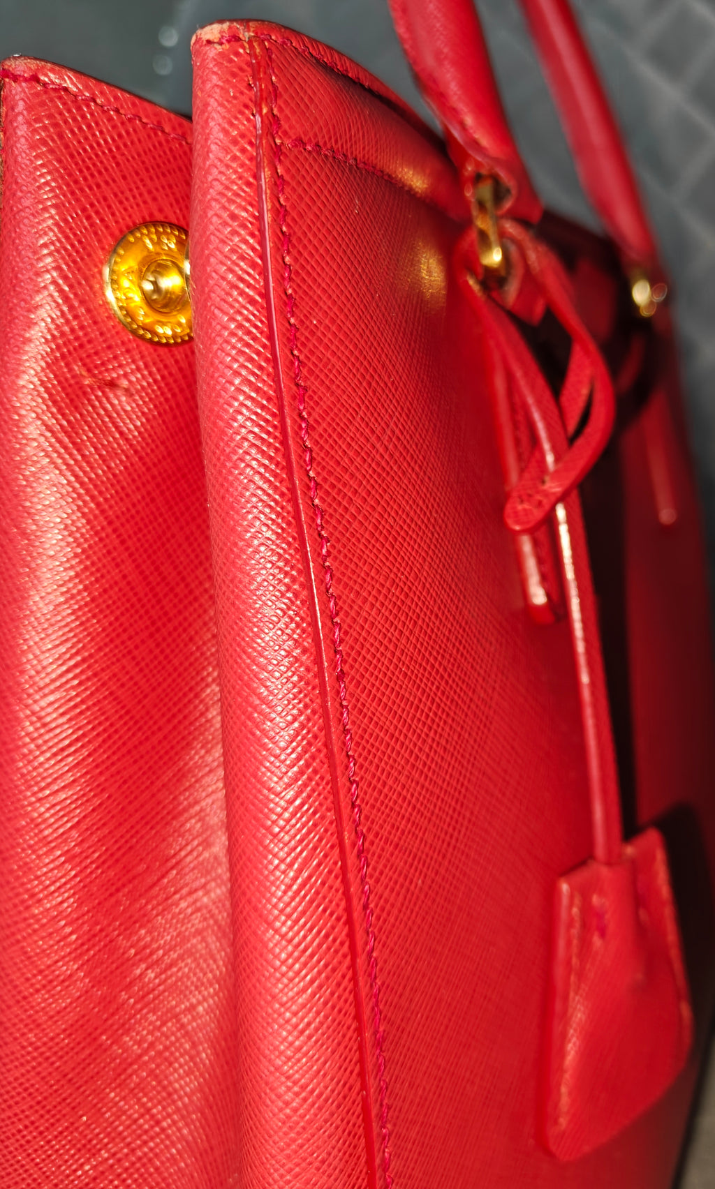 Prada Galleria leather bag