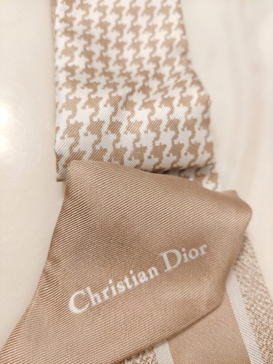 Dior Mitzah Oblique Silk Neckerchief