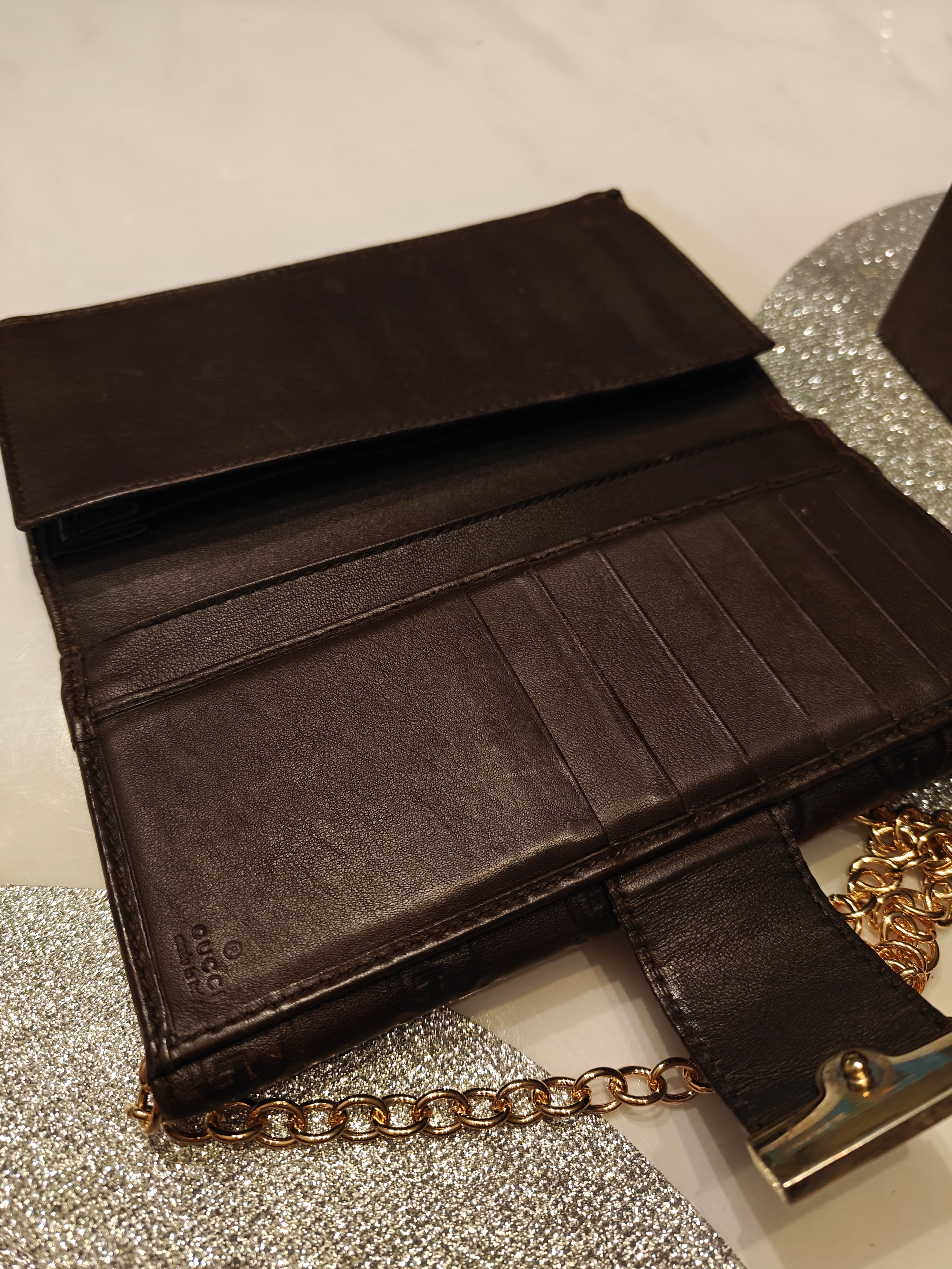 Gucci GG Chain Wallet
