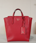 Gucci Swing Leather Tote Bag