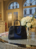 Prada Promenade Saffiano Leather Bag Blue