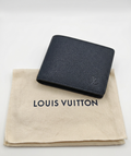 Louis Vuitton Taïga Leather Wallet Dark Green