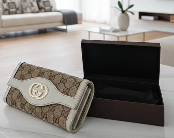 Gucci Ophidia leather wallet