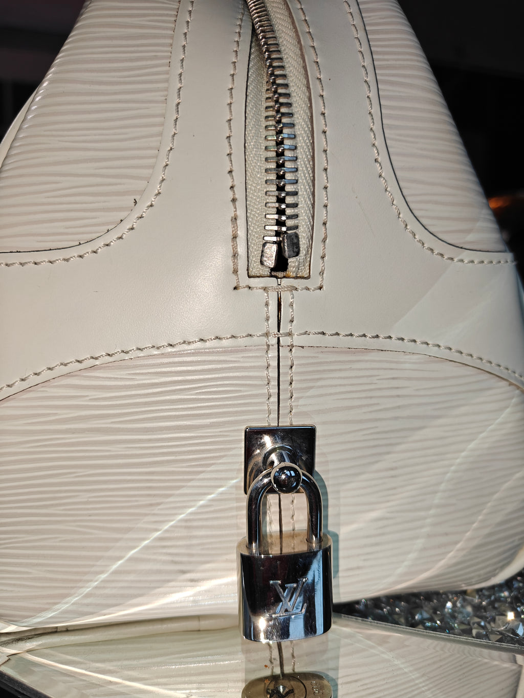 Louis Vuitton Vintage Montaigne Leather HandBag