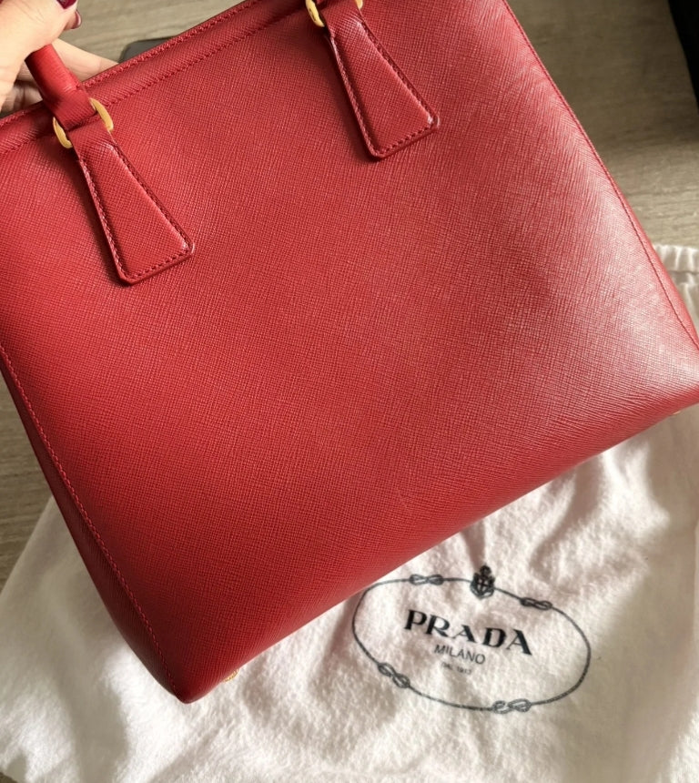 Prada Galleria leather bag