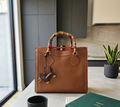 Gucci Diana Bamboo Leather Tote