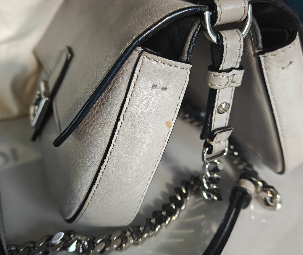 Fendi Baguette Monster Leather Crossbody Bag